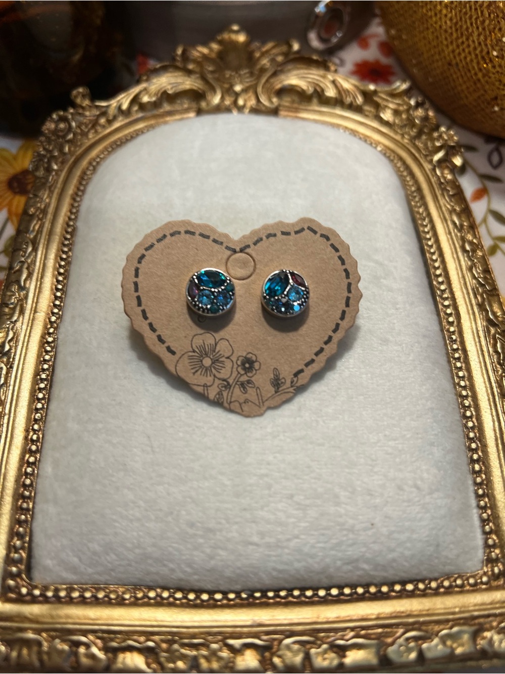 Brighton Trust Your Journey Post Earrings